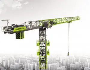 China Imported Engine Brand Zoomlion Flat-top Tower Crane 12t Tower Crane R275-12RB