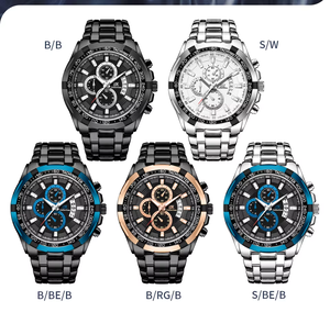 IIK 1200 Venta directa de fábrica Reloj de lujo para hombre Cool Dial Pantalla luminosa completa Calendario grande 40mm Reloj simple transfronterizo - Product Image 4