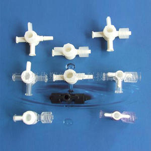 Válvula de Plástico Jiyou de Tres Vías Tipo Luer Lock para Medios Ácidos y Alcalinos Débiles, Baja Presión 0-1 MPa, Control por Interruptor - Product Image 1