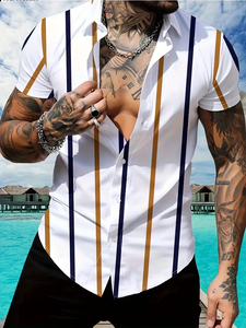 Camicie da Uomo alla Moda <span class=keywords><strong>in</strong></span> Vendita a Prezzo all'Ingrosso, Camicia Casual di Alta Qualità per Uomo - Product Image 5