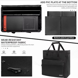 Bolsa de Almuerzo de Poliéster Personalizada con Impresión, para Oficina, Viajes, Picnic, Portátil, para Llevar Comida, Térmica, Aislada - Product Image 6
