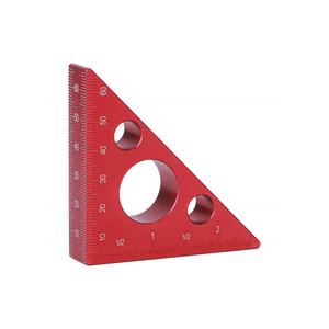Outil de mesure en alliage d'aluminium pour le travail du bois, usinage CNC personnalisé pour les toitureurs et les constructeurs - Product Image 2