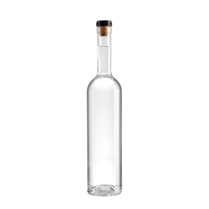 Có thể tái chế vòng rõ ràng chai thủy tinh 750ml rỗng vòng dưới băng rượu Vodka rượu chai với cổ dài nút chai - Product Image 4