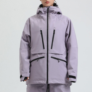 Combinaison de Ski pour femme extrêmement froid hiver Double planche chaud respirant imperméable coupe-vent <span class=keywords><strong>Snowboard</strong></span> Sports de plein air Ski vêtements de neige - Product Image 5