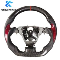 Volante de Coche Personalizado de Cuero y Fibra de Carbono Forjada para Mazda 3 6 5 8 CX5 RX7 MX5 CX90 BL GH GG GY CX7 RX8 2003 2015