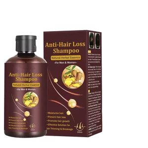Champú Herbal Orgánico para el Crecimiento <span class=keywords><strong>del</strong></span> <span class=keywords><strong>Cabello</strong></span>, 220 ml, Material Natural, Champú Anticaída y para el Crecimiento <span class=keywords><strong>del</strong></span> <span class=keywords><strong>Cabello</strong></span>, Venta al Por Mayor - Product Image 1