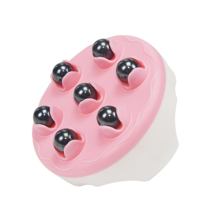 Boule magnétique rose