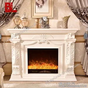 best selling promotional price! Customized OEM color home decoration stone cast iron fronts deco flame electric fireplace