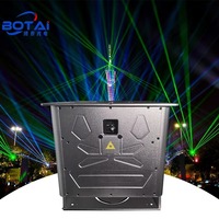 BOTAI 30W lumière Laser extérieure préprogrammée Northern Lights Mode piste de danse en aluminium vert/rouge/bleu pour DJ planificateurs d'événements