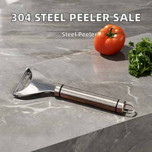 Gran oferta, utensilios de cocina de acero inoxidable 304, <span class=keywords><strong>cuchillo</strong></span> de corte multiusos para frutas y <span class=keywords><strong>verduras</strong></span>, pelador raspador - Product Image 3