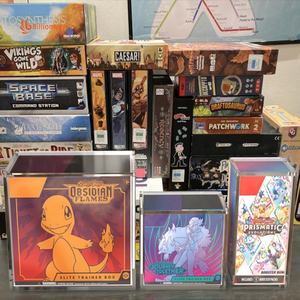 Cajas de almacenamiento personalizadas Pokemoned Tcg Pokemoned Elite Trainer Box Etb Funda protectora de plástico para tapa magnética - Product Image 4