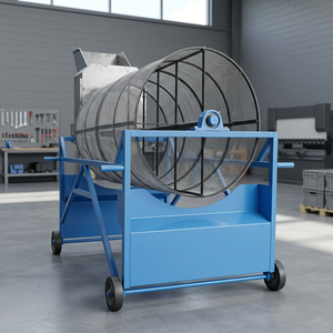 Portable Rotary Sand <b>Sieving</b> Machine Drum Type Electric Soil <b>Sifter</b> for Construction Sand Screening and Material Sorting - Product Image 1