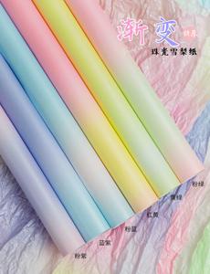 กระดาษห่อของขวัญลายไล่สีมุกซิดนีย์ ขนาด 50*70 ซม. รุ่นใหม่ปี 2024 สำหรับห่อดอกไม้และของขวัญ - Product Image 3