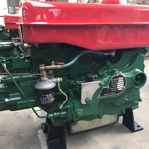 Km130 17hp xi lanh đơn làm mát bằng nước động cơ diesel với ngoại hình đẹp