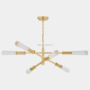 Lustre <span class=keywords><strong>en</strong></span> alabâtre <span class=keywords><strong>en</strong></span> forme de branche d'arbre, style nordique minimaliste, loft, café, rétro, créatif, lampe suspendue LED - Product Image 4