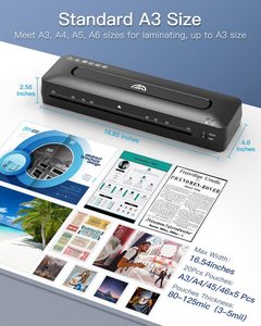 Thiết kế hoàn hảo nóng và lạnh nhanh tốc độ cán Pouch Máy cán A3 và <span class=keywords><strong>A4</strong></span> - Product Image 4