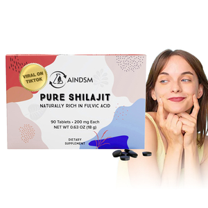 Tabletas de Shilajit, Ashwagandha y Maca Personalizadas de la Empresa, Cápsulas de Shilajit del Himalaya, Tabletas de Shilajit que Apoyan el Metabolismo y la Salud - Product Image 1
