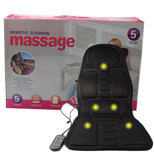 Cojín <span class=keywords><strong>para</strong></span> Asiento de Coche, Masajeador de Cadera <span class=keywords><strong>y</strong></span> Columna Cervical <span class=keywords><strong>para</strong></span> Uso en Casa <span class=keywords><strong>y</strong></span> en el Coche, <span class=keywords><strong>Almohadilla</strong></span>/Cojín de Masaje con Calefacción <span class=keywords><strong>y</strong></span> Enchufe - Product Image 2
