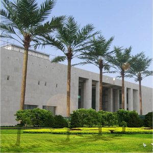 Tamaño personalizado <span class=keywords><strong>Palma</strong></span> Areca <span class=keywords><strong>Palma</strong></span> Planta artificial Diseño de lujo Alto Certificado UV Metal y plástico para la decoración del hogar y el jardín - Product Image 5