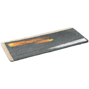Plato rectangular de melamina de estilo japonés, imitación de porcelana, plato duradero para guarnición de restaurante, para uso comercial - Product Image 5