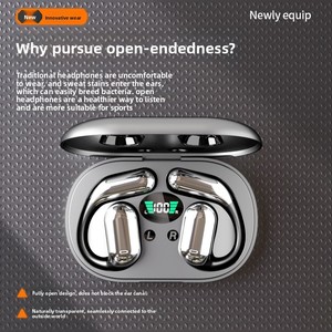 Nuevos Auriculares Intrauditivos con Traducción por IA, Diseño Abierto, Deportivos, Cómodos para Uso Prolongado, Resistentes al Agua IPX7 - Product Image 3