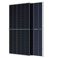 Panneaux solaires PERC demi-cellules bifaciaux pour usage domestique, 400W-600W, montage sur toit, module PV mono avec 420W max.