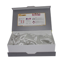Boîte rigide en forme de livre magnétique personnalisée, emballage de style livre avec insert pour kit de test, produit industriel, cadeau