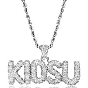 ห่วงโซ่จี้ชื่อฮิปฮอปส่วนบุคคล-เครื่องประดับตัวอักษรสุดเจ๋ง-ผู้จำหน่าย-เครื่องประดับ-ราคาขายส่ง - Product Image 3