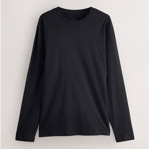 Venta Directa de Fábrica, Precio Razonable, Camiseta de Manga Larga para Hombre de Secado Rápido, Impresión de Logotipo Personalizado, Tejido Sólido - Product Image 6