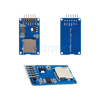   Papan Ekspansi Penyimpanan Kartu TF Modul Pembaca Memory Shield Antarmuka SPI dengan Pin