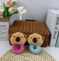 Animaux Mignons Capybara Bracelet Accessoire de Poignet pour Enfants Animal en Peluche Enfant Cadeau Poupée Jouet en Peluche