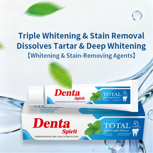 Pasta Dental Blanqueadora Total Anti-Caries OEM al <span class=keywords><strong>Mejor</strong></span> Precio, Fortalece y Repara con Hidroxiapatita, Pasta Dental de Limpieza Profunda con Menta Refrescante - Product Image 3