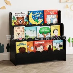Wooden Tiered Storage Rack 4 Layers Freestanding <b>Desktop</b> Organizer For Bedroom Living Room Storage <b>Shelf</b> - Product Image 1