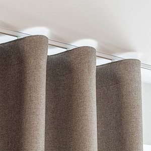 Varietà di forme a pieghe supportate da tracce e accessori per tende telescopiche a misura di tenda regolabili - Product Image 1