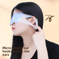 Masques oculaires en coton personnalisés à la vapeur avec sangle élastique, compresse chaude jetable pour le sommeil et les voyages, fourniture OEM