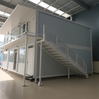 Maison conteneur pliable résistante au vent et réutilisable, maison conteneur détachable pour l'hébergement sur chantier