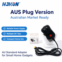Adaptateur d'alimentation à découpage 12V 2A conforme aux normes australiennes, 6 prises interchangeables pour bande LED, caméra CCTV, routeur, modem, transformateur