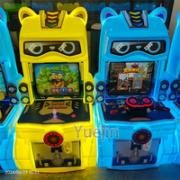 Machines de divertissement miniatures à monnayeur pour aires de jeux intérieures, machines d'arcade de jeux vidéo populaires, jeu de pêche pour enfants à 1 joueur