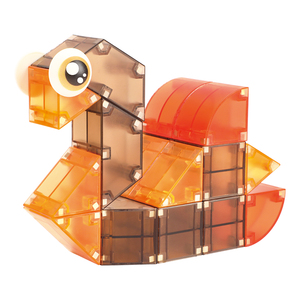 Vendite calde 3D colorato fai da te 64 pz piastrelle magnetiche per bambini educativi Montessori stelo geometrico altri giocattoli magnetici blocchi da costruzione - Product Image 2