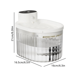 Rechargeable Battery Powered Plastic Intelligent Smart Automatic Pet Water Dispenser for Pets - Product Image 5