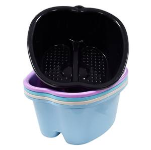 공장 도매 발 마사지 페디큐어 욕조 두꺼운 플라스틱 발 담그는 스파 욕조 마사지 - Product Image 2