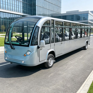 Minibús Eléctrico Turístico ZOWN, 23 Asientos, Autonomía de 70-90 km, Velocidad de 30 km/h, Capacidad de Subida de 20-25 Grados, Certificado CE, Fabricado en Henan, China - Product Image 1