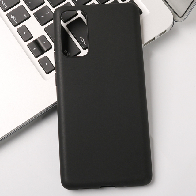 Matte Silicone Phone Case for Samsung Galaxy S20 FE Lite Fan Edition S10 S9 S8 Plus Custom Mobile Phone Soft Back Cover