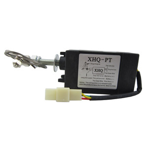 Vanne solénoïde de coupure de carburant pour générateur diesel XHQ-PT 12V, dispositif de contrôle d'arrêt du moteur pour véhicules marins - Product Image 3