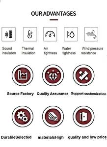 Porte pliante en aluminium, double battant, verre trempé, marque allemande, pour extérieur, villa, camping-car, portable, flexible, gain de place, voyage - Product Image 2