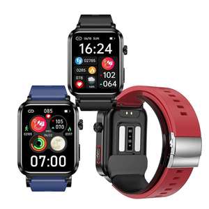 Montre connectée de luxe S11 avec mesure de la pression artérielle et ECG, test précis par pompe à air de type ballon, suivi d'activité physique - Product Image 1