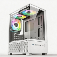 Caja de PC para Juegos M-ATX Ligera, Peso Neto 2.55 kg, 40HQ 1870PCS, Alta Capacidad de Carga, Chasis de PC de Escritorio Económico, Venta al Por Mayor