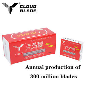 Rasoir de sécurité jetable CLOUD Hair Care à double lame en acier inoxydable avec manche en ABS pour usage professionnel, modèle XF-A, fabriqué en Chine - Product Image 5