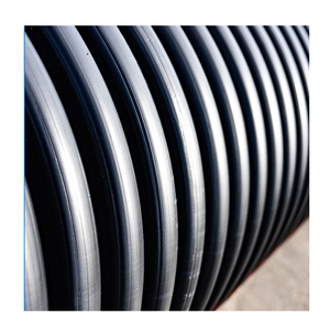 Tuyau de drainage en PE corrugé à double paroi HDPE Sn4 Sn8 Sn16 18 pouces, tuyau de drainage en plastique HDPE - Product Image 6
