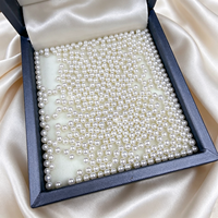Perles d'eau douce naturelles en vrac de 2-3 mm, véritables perles blanches rondes de petite taille pour la fabrication de bijoux faits à la main, Perlas De Agua Dulce